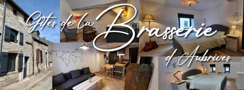 Les Gites De La Brasserie D'Aubrives La Malterie Et La Houblonniere Екстер'єр фото